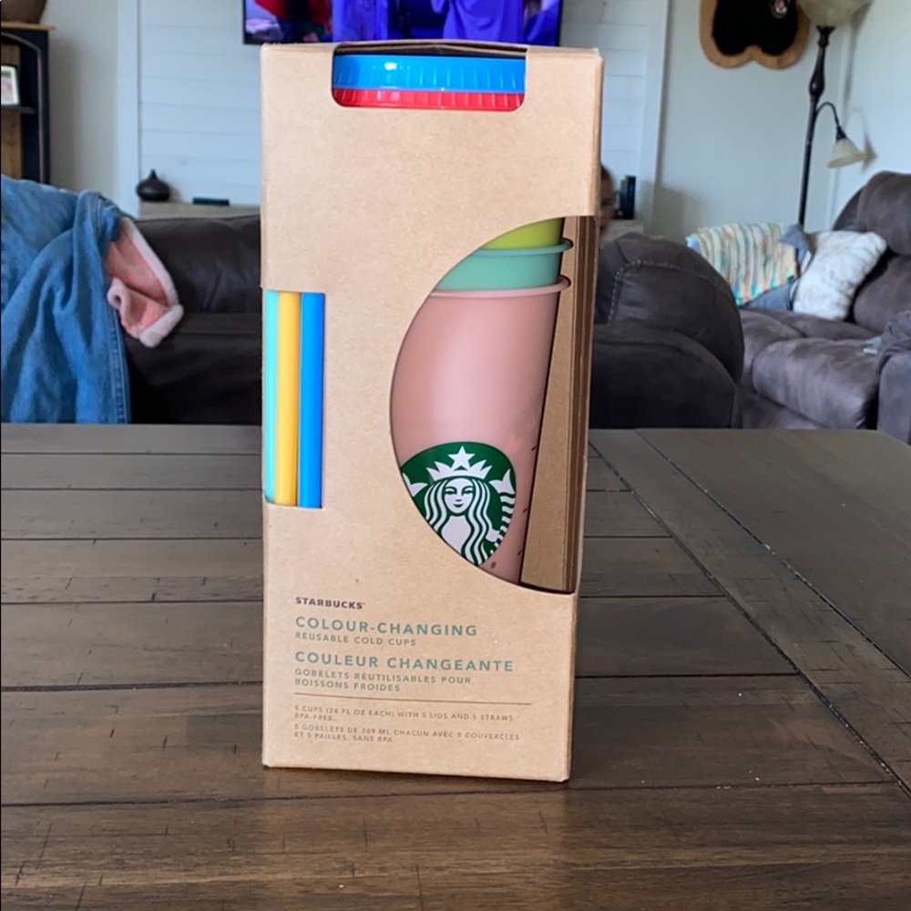 Starbucks reusable cold cups. New in box